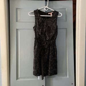Worn once- little back polka dot dress!